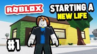 Starting a NEW LIFE in Roblox Bloxburg #1