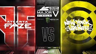 Major Finals  @AtlantaFaZe vs @NYSubliners  Major V Monster Match Up  Day 4