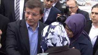 Davutoğlunun Konvoyuna Koşarak Gittiler...