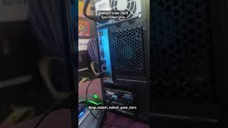 Budget Gaming PC Under 25k     #shorts #budget #gamibgpc TESTING GAMES LIKE GTA V VALORANT FREEFIR