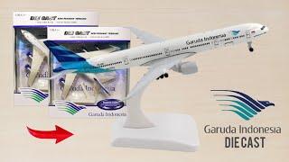 Unboxing Mainan Pesawat Garuda Indonesia Cuma 30 Ribuan??  Review Diecast Pesawat Garuda Termurah