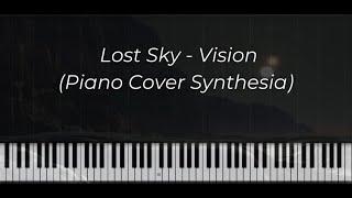 Lost Sky - Vision Piano Cover Synthesia