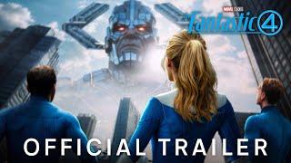 The Fantastic Four – Official Trailer 2025 Pedro Pascal Vanessa Kirby