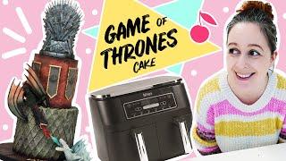 Game of Thrones Cake Behind the Scenes  Ninja Airfyer 9.5  Cherry Vlogs