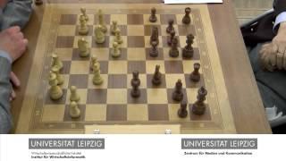 Schach-Event Uni Leipzig Viktor Kortschnoi vs. Wolfgang Uhlmann Tag 2