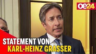 8 Jahre Haft für KHG Karl-Heinz Grasser gibt Statement ab