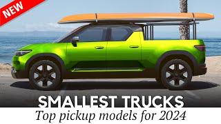 Smallest Pickup Trucks Fuel Efficiency & Low Price without Losing Practicality