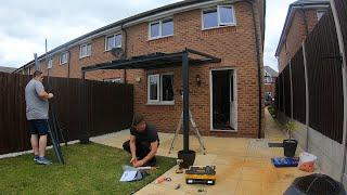 Patio Lean to Installation