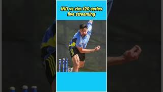 IND vs Zimbabwe t20 series live streaming l india vs zimbabwe t20 series 2024 kis app par dekhe