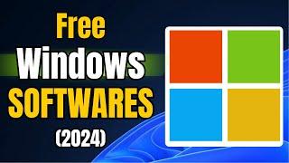 TOP 10 Best FREE Must Have Software For Windows Laptop & Desktop ️2024