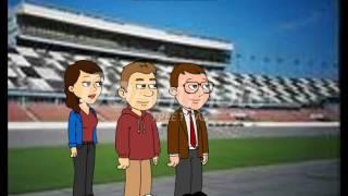 Raphy Misbehaves at the 2015 Daytona 500 and gets grounded