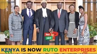 RUTO & HIS FAMILY ARE USING ADANI TO BECOME TRILLIONAIRES