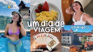 um dia de viagem comigo️  férias em família 