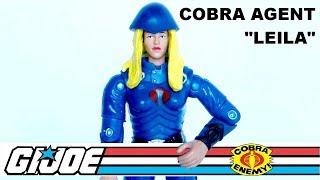 Leila the Cobra Agent  - Vintage G.I. Joe review