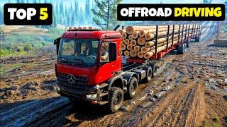 Top 5 offroad games for android offline  Best offroad games on Android 2024