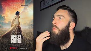 REBEL MOON - Official Teaser Trailer Reaction  Zack Snyder  Sofia Boutella  Netflix