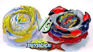 PERFECT FORM BATTLE  Dynamite Belial VS Dangerous Belial L F S V Gears - Beyblade Burst DB