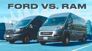 Ford Transit VS. Ram Promaster  AMAZON DELIVERY SEATTLE EP. 17