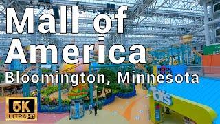 Mall of America - Bloomington Minnesota USA 5K Ultra HD 30fps  May 2021