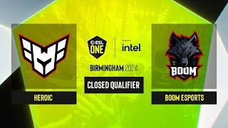 Dota2 - Heroic vs BOOM Esports - Game 5 - ESL One Birmingham 2024 - CQ - SA
