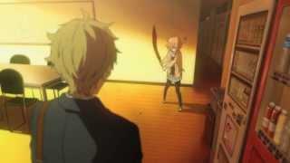 Chase Scene Kyoukai no Kanata