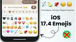 iOS 17.4 Emoji on Android ‍↕️ How to Get iOS 17.4 Emojis on Android  iOS 17.4 Emoji Without zfont