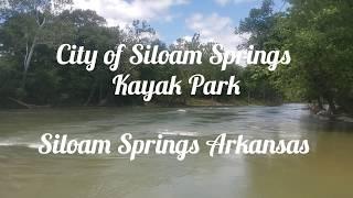 City of Siloam Springs kayak park