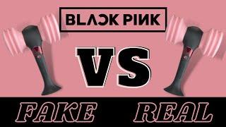 FAKE VS REAL BLACKPINK LIGHTSTICK REVIEW