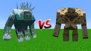 Mutant Husk Vs Mutant Frozen Zombie - Minecraft Mob Battle