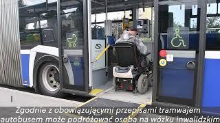 Jak bezpiecznie podróżować w pojazdach komunikacji miejskiej na wózku inwalidzkim
