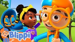 Blippi and Meekah Road Trip To Solve A Mystery  Blippi and Meekah Podcast