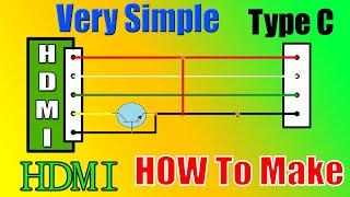 how to make type c to hdmi cable