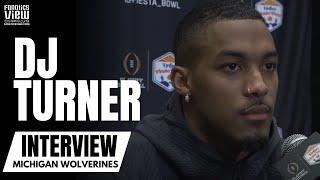 Michigans DJ Turner Calls TCU Receivers Unique & Talks Michigan Wolverines Confidence Levels