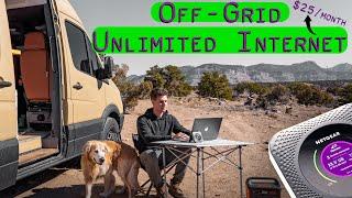 CHEAP Unlimited Internet for your VanRVTiny Home or even small Apartment  2023  $25Month