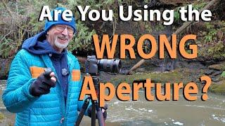 Are you using the wrong aperture?  How to get the sharpest images #depthoffield #fstop