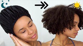 NIGHT and MORNING CURLY HAIR ROUTINE  How to preserve your curls 2019
