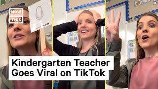 Kindergarten Teacher Goes Viral on TikTok  NowThis