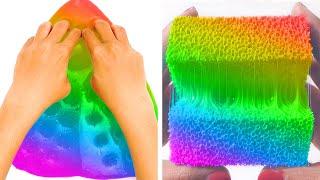 8 Hours Of Oddly Satisfying Slime ASMR - Relaxing When Stressed Or Sleepy