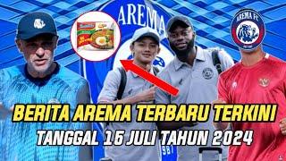 TRANSFER KEJUTAN⁉️PELATIH AREMA SEBUT FISIK PEMAIN ASINGNYA BELUM IDEAL