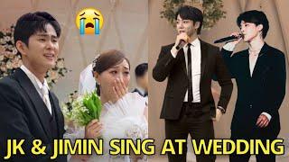 OMG Jungkook & Jimin Live Performance & Speech at Suga Brother Wedding in Daegu bts yoongi seven v