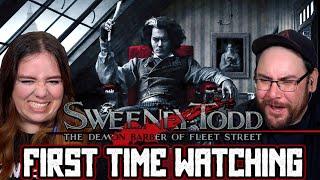 Sweeney Todd... 2007 Movie Reaction  His FIRST TIME WATCHING  Tim Burton  Johnny Depp