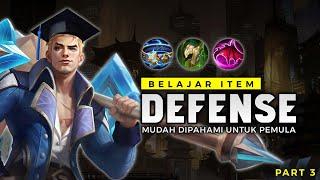 BELAJAR ITEM DEFENSE UNTUK PEMULA Part 3 - PENJELASAN LENGKAP MUDAH DIPAHAMI 