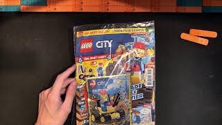 LEGO City 13 French Magazine 952202-1 Build and Review Petes Precise Drill