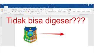 Cara MenggeserMemindahkan gambar di Microsoft Word