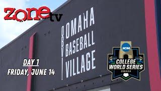 2024 College World Series - Day 1 LIVE from the OBV  6-13-24