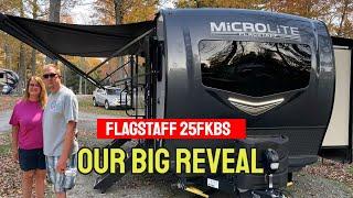 Inside look Flagstaff Micro Lite 25FKBS and Rockwood 2516S - Our Big Reveal