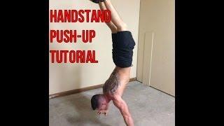 Handstand Push Up by Corey Hall Fitness