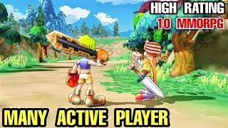 Top 10 MMORPG with MOST ACTIVE PLAYER for Android  10 MMORPG with Lot of Player for Mobile