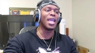 KSI rages at Behz in Among Us