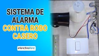 Sistema de alarma contra robos casero económico  Seguridad Residencial